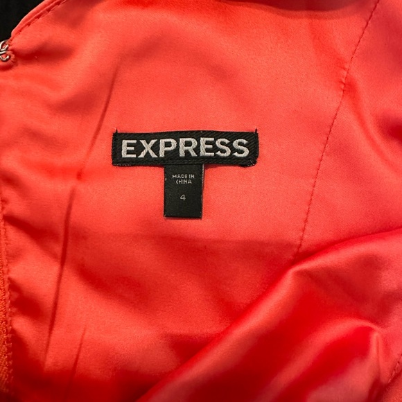 EXPRESS Color Block Cocktail Dress - Picture 3 of 4